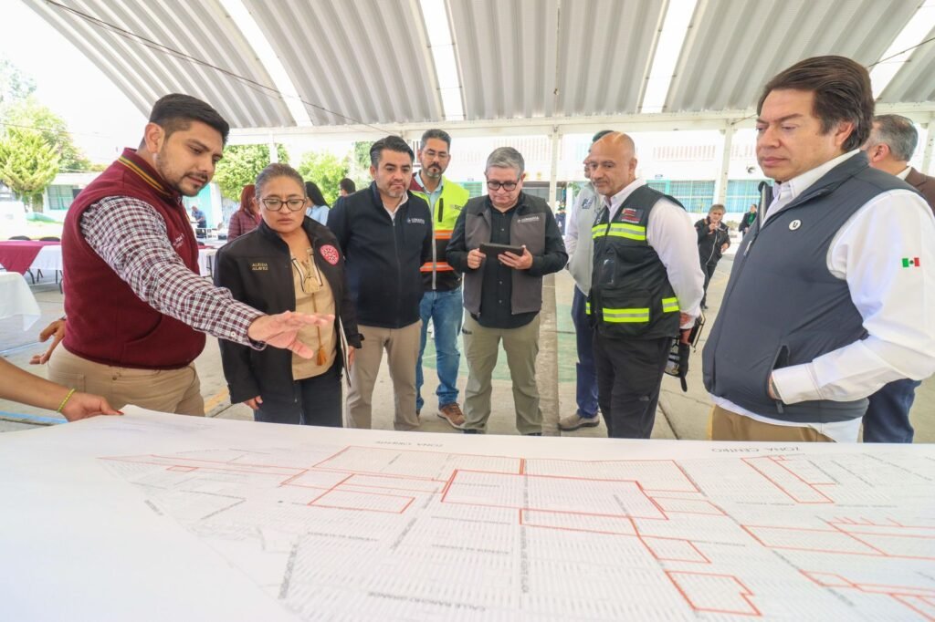 Presidenta Sheinbaum coordina apoyos en Nezahualcóyotl tras inundaciones