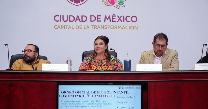 Anuncian Torneo Ollamaliztli para que la CDMX viva el Mundial de Futbol 2026