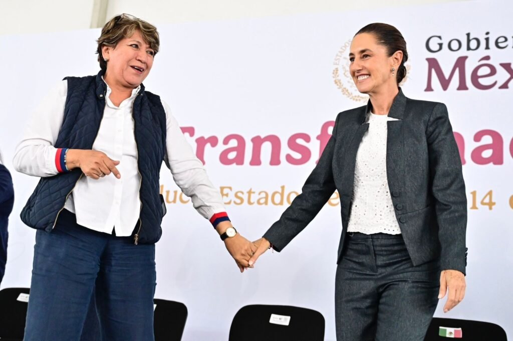 Gobernadora Delfina Gómez y presidenta Sheinbaum reafirman la transformación
