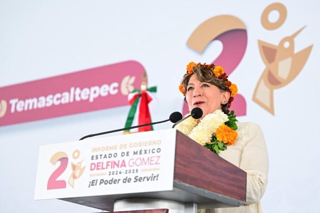 En EdoMéx más de 800 km de caminos del sur rehabilitados: Delfina Gómez