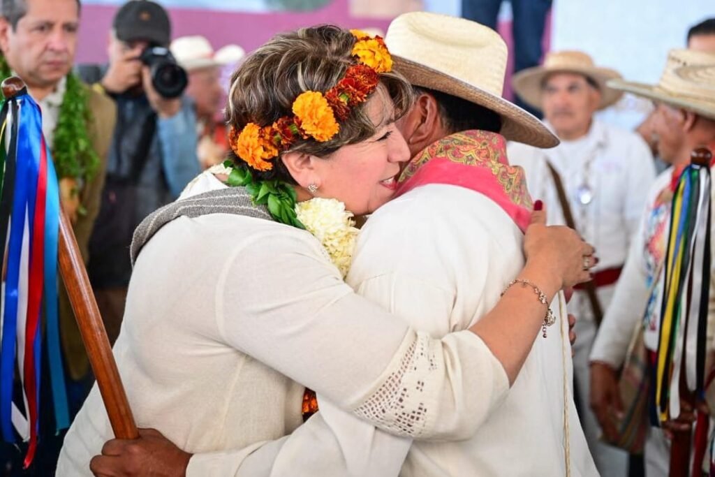 En EdoMéx más de 800 km de caminos del sur rehabilitados: Delfina Gómez