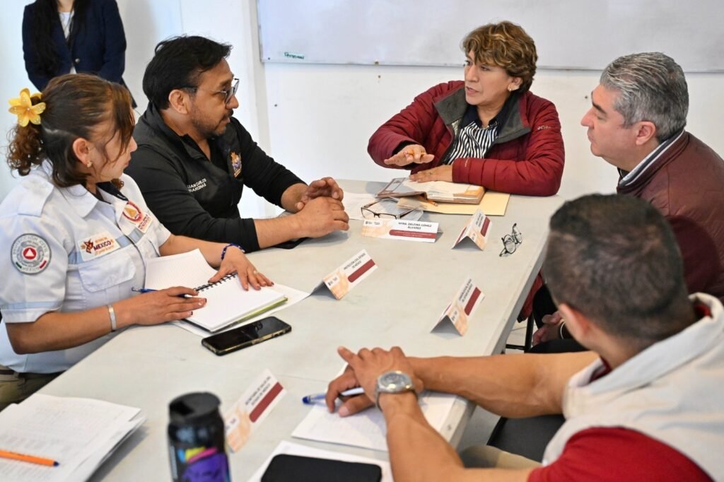Gobernadora Delfina Gómez supervisa acciones de apoyo en Neza