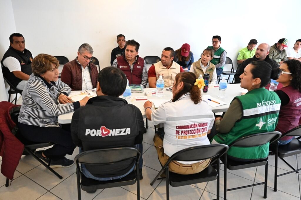 Gobernadora Delfina Gómez supervisa acciones de apoyo en Neza
