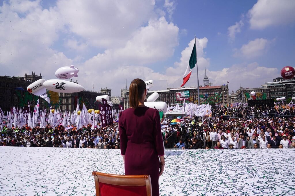 "La Cuarta Transformación es un gobierno del pueblo, por el pueblo y para el pueblo": Sheinbaum