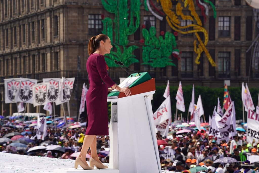 "La Cuarta Transformación es un gobierno del pueblo, por el pueblo y para el pueblo": Sheinbaum