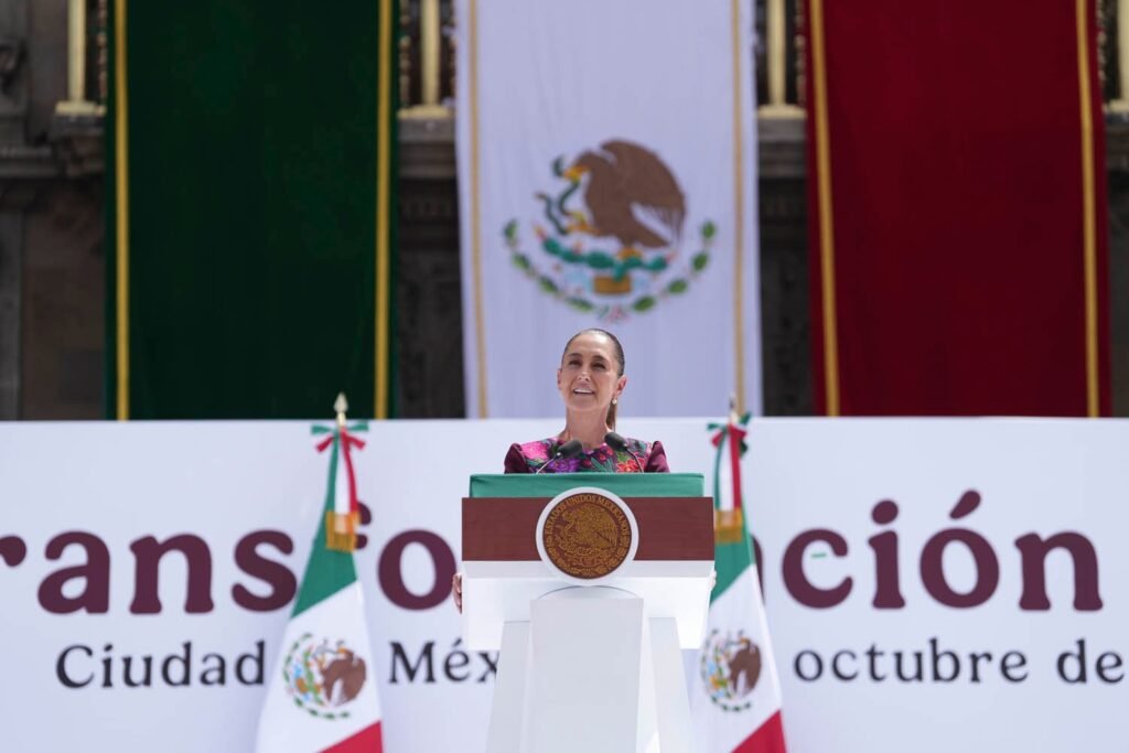 "La Cuarta Transformación es un gobierno del pueblo, por el pueblo y para el pueblo": Sheinbaum