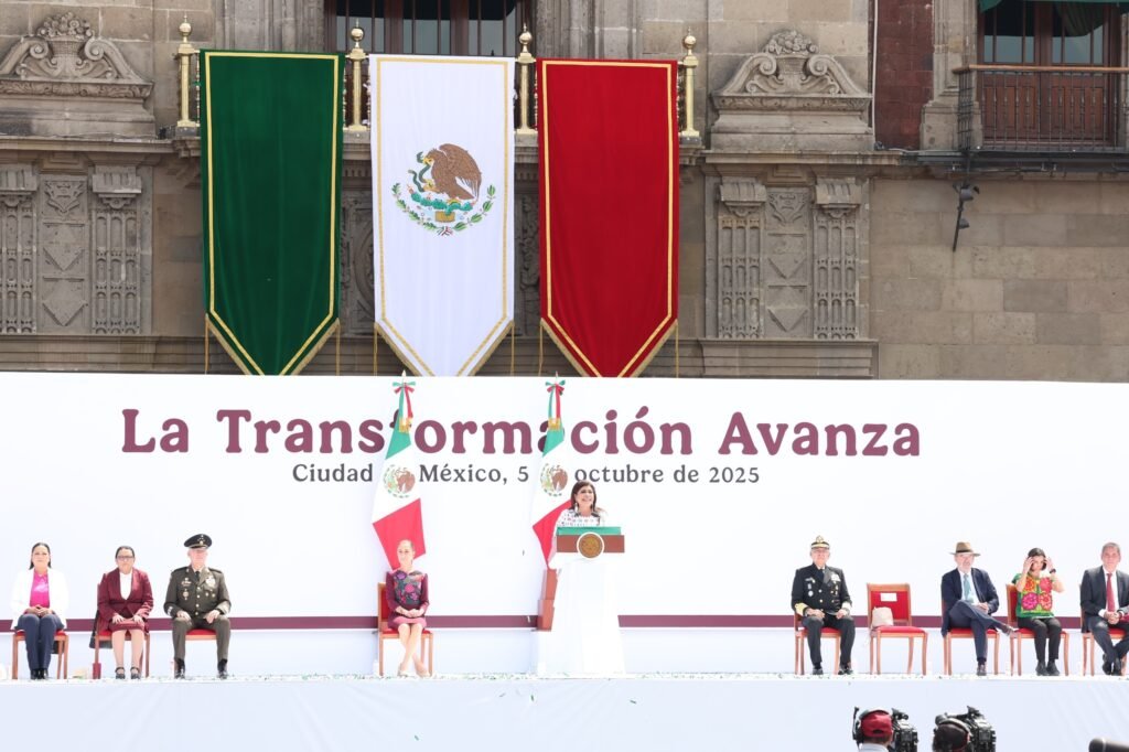 Brugada celebró primer año de gestión de la presidenta Sheinbaum