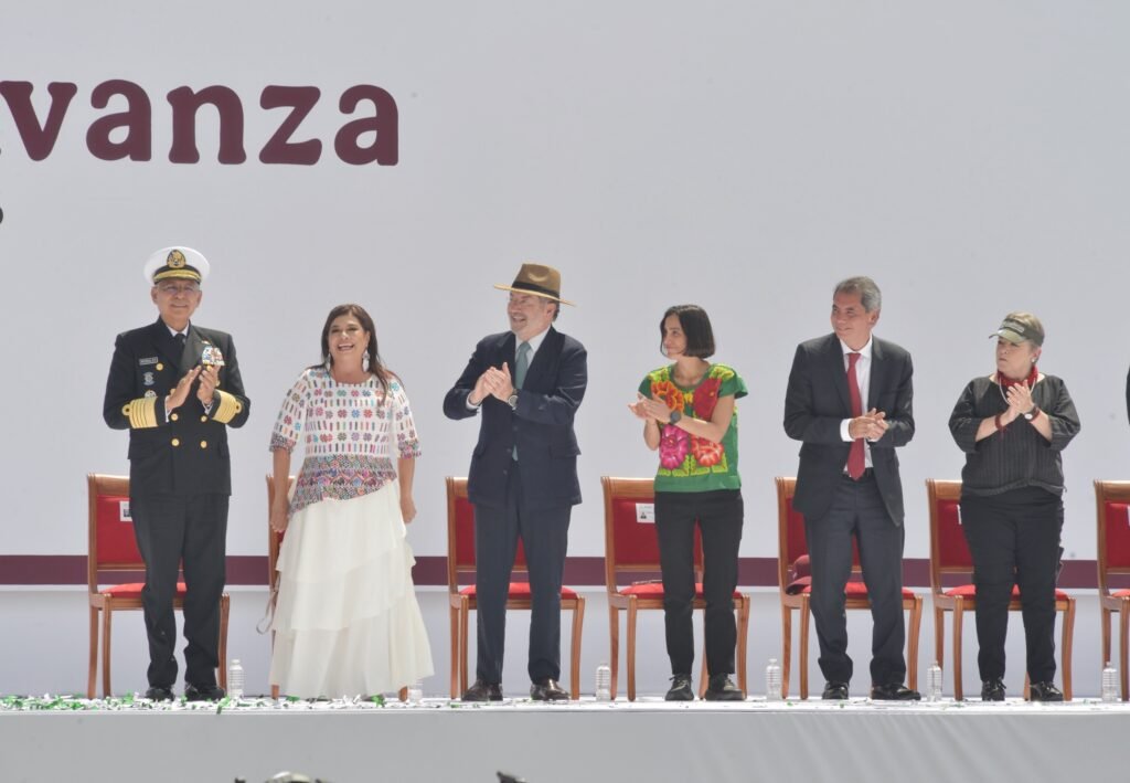 Brugada celebró primer año de gestión de la presidenta Sheinbaum