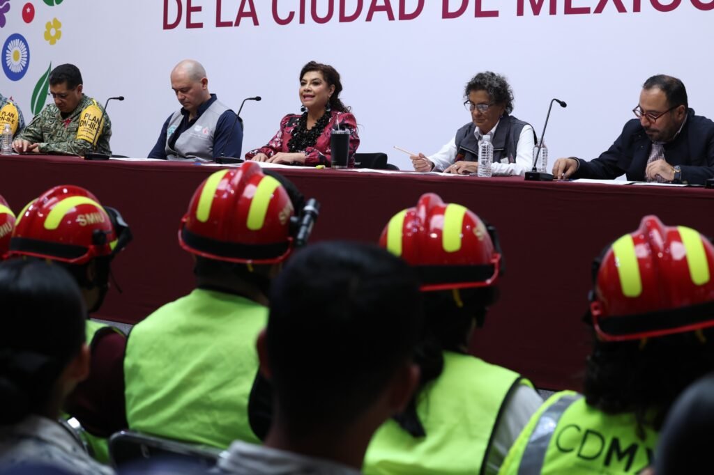 Clara Brugada anuncia apoyo solidario de la CDMX para zonas afectadas por las lluvias en Veracruz