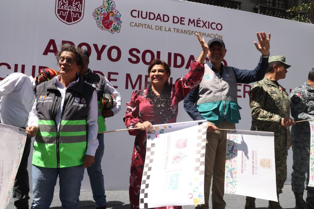 Clara Brugada anuncia apoyo solidario de la CDMX para zonas afectadas por las lluvias en Veracruz