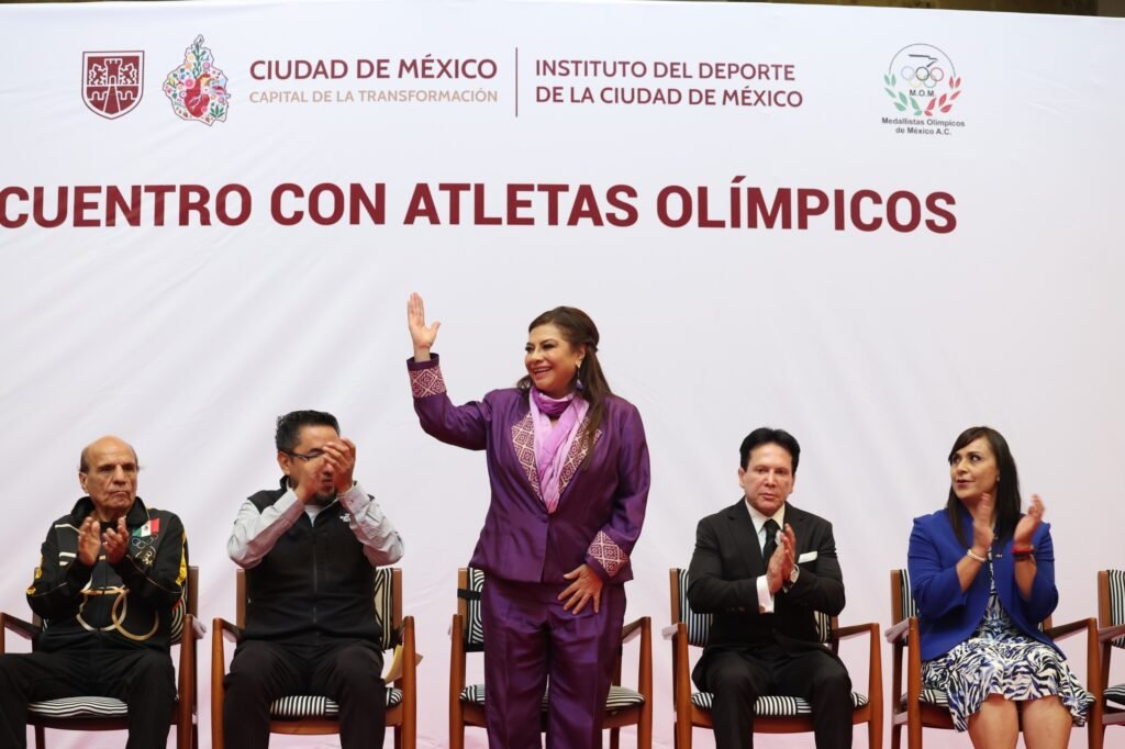 Brugada reconoce a atletas olímpicos como embajadores de la paz y orgullo nacional