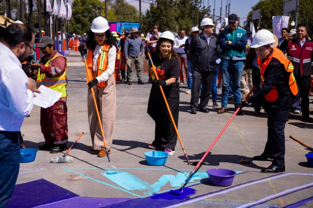Brugada pone en marcha obras de rehabilitación en las inmediaciones del Estadio Banorte