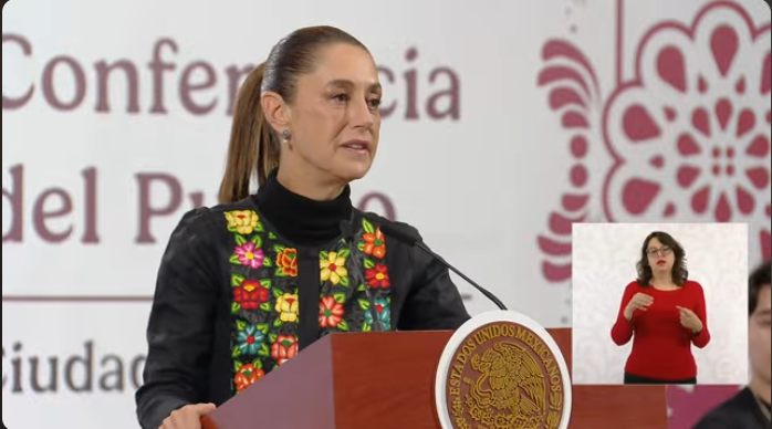 Conferencia de la presidenta Sheinbaum Pardo