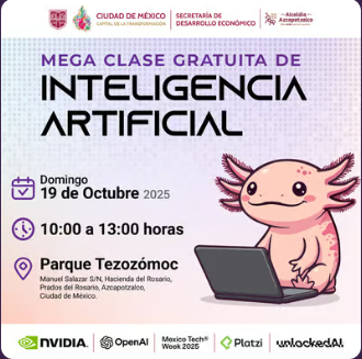 Anuncia la Sedeco de la CDMX “Mexico Tech Week 2025"