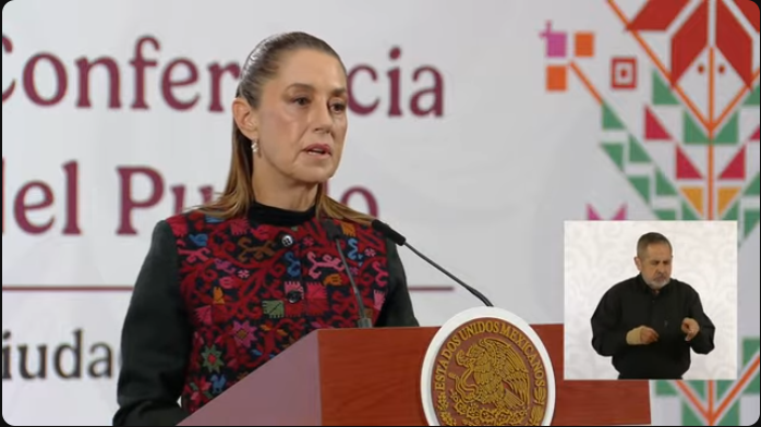 Conferencia de la presidenta Sheinbaum Pardo