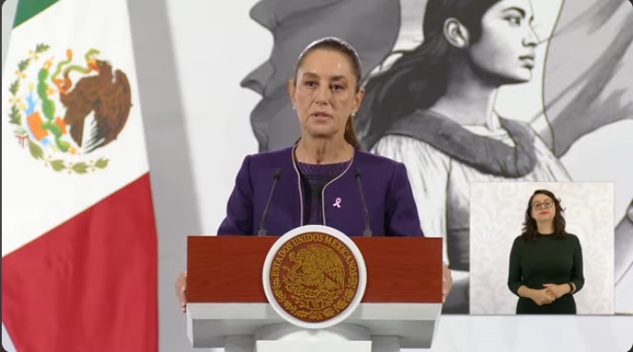 Conferencia de la presidenta Sheinbaum Pardo