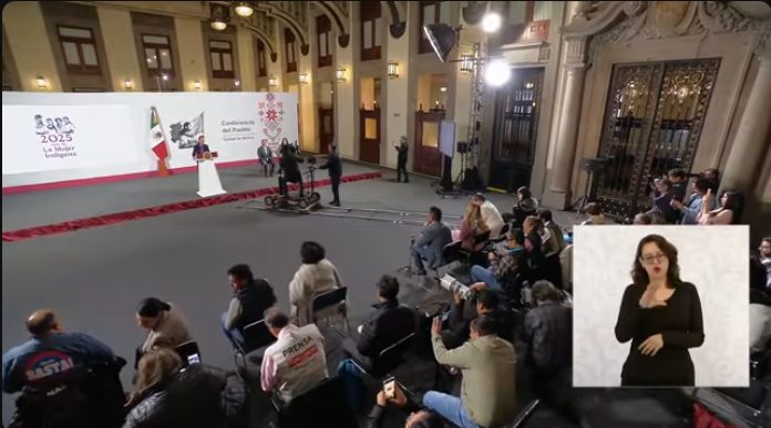 Conferencia de la presidenta Sheinbaum Pardo