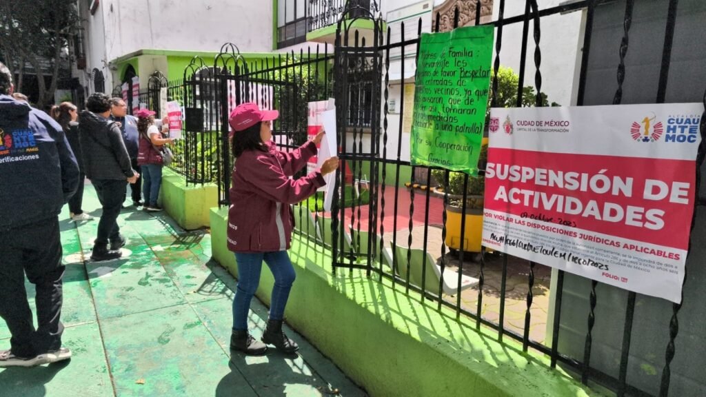 Suspende alcaldía Cuauhtémoc guardería subrogada del IMSS por irregularidades tras fallecimiento de menor