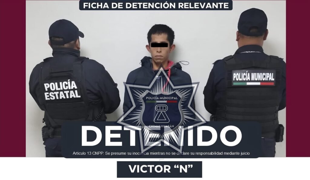 Detienen a tres hombres por presuntos delitos contra la salud en Chimalhuacán