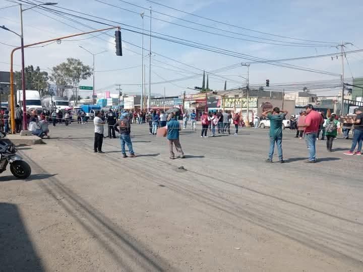 Cierran la México–Texcoco por falta de agua en Chicoloapan