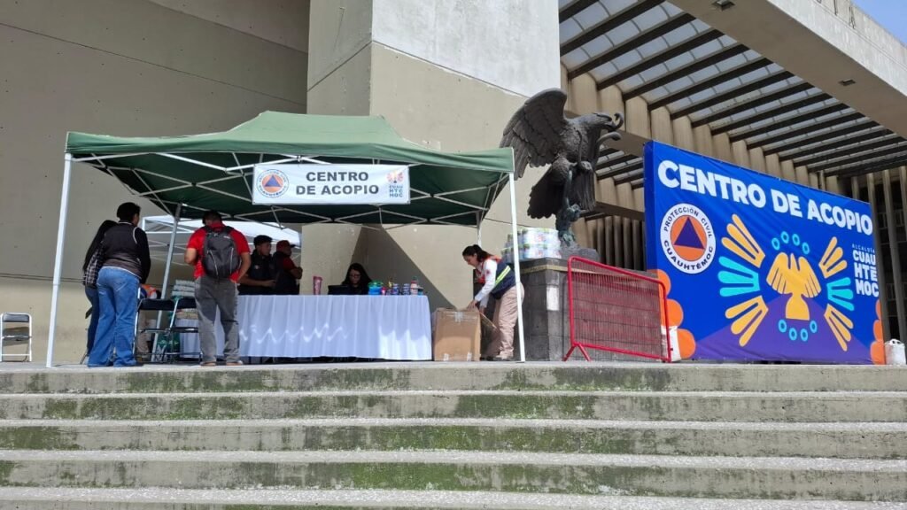 Centro de acopio de Cuauhtémoc ha recolectado casi dos toneladas de ayuda para damnificados de Veracruz y Puebla