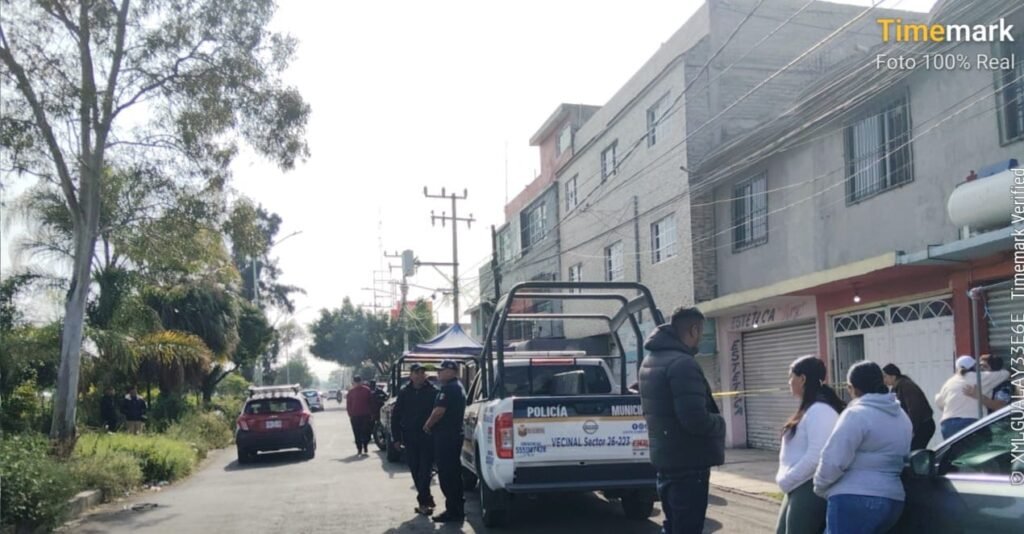 Ejecutan a hombre en la colonia Granjas Independencia; despliegan operativo en Ecatepec