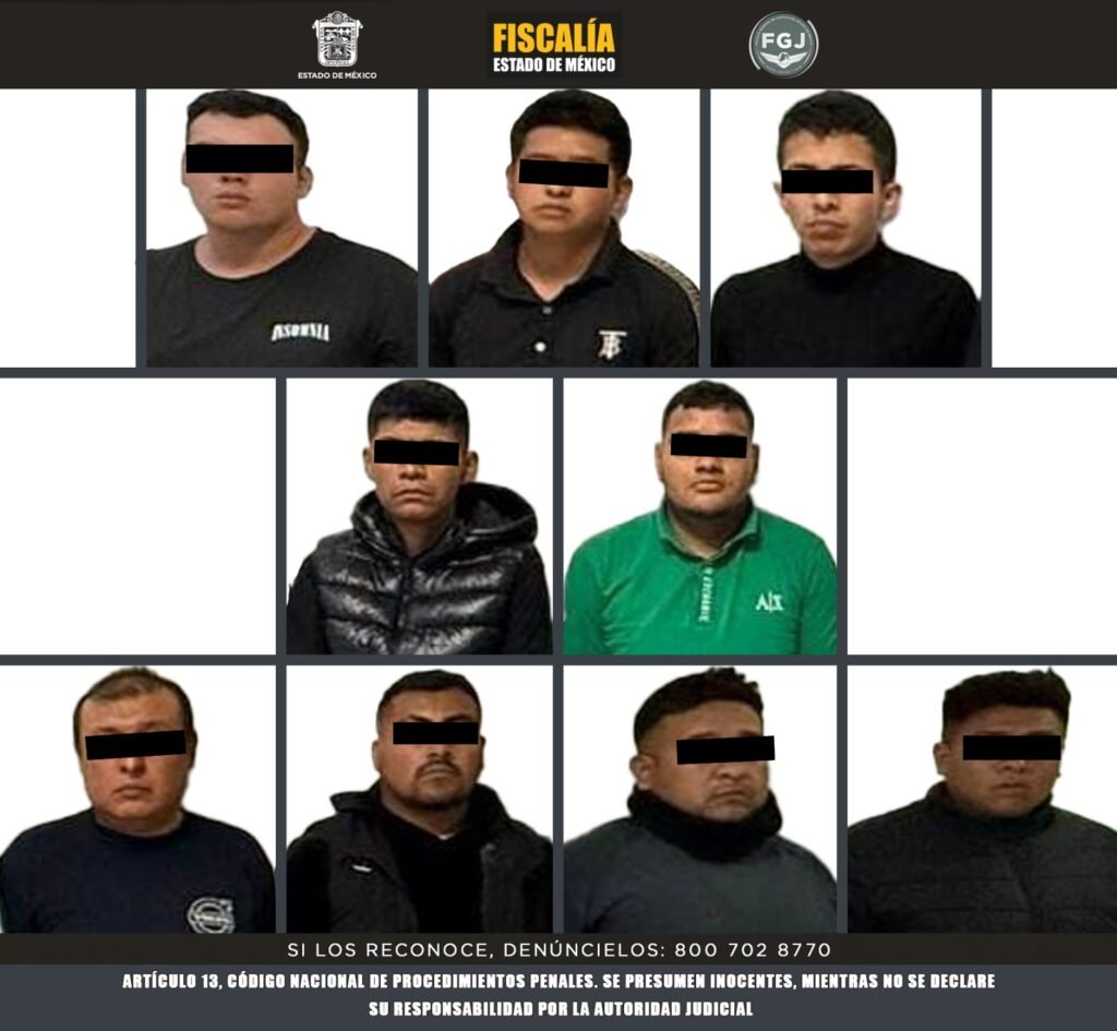 Vinculan a proceso a nueve presuntos “montachoques” en Ecatepec