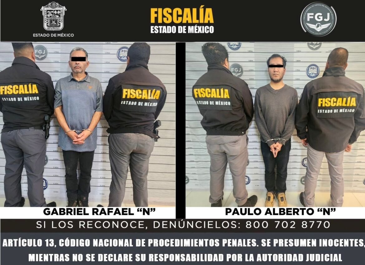 Confirman detención de dos sujetos por desaparición de Kimberly en Naucalpan