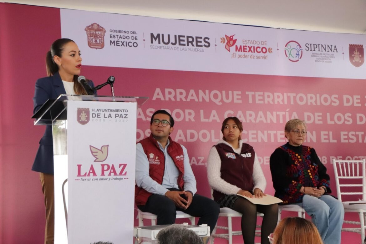 Gobernadora Delfina Gómez impulsa la estrategia “Territorios de Justicia” para proteger a la niñez