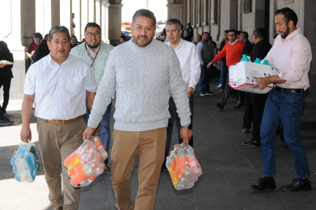 Gobierno de Delfina Gómez y sociedad mexiquense se vuelcan en apoyo a poblaciones afectadas por lluvias