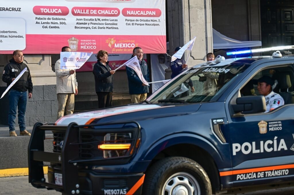 Gobierno de Delfina Gómez envía 15 toneladas de ayuda humanitaria y víveres a Hidalgo