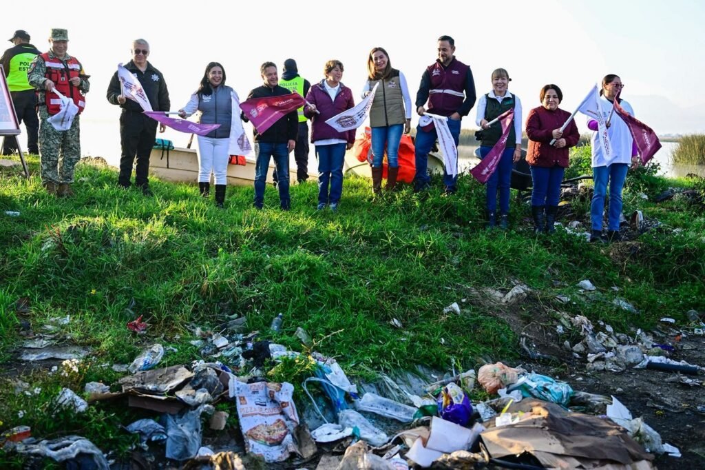 Encabeza Gobernadora Delfina Gómez jornada "Limpiemos Nuestro Edoméx"