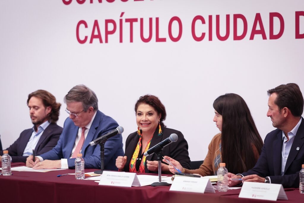 Encabeza Clara Brugada consulta regional en la CDMX sobre el T-MEC