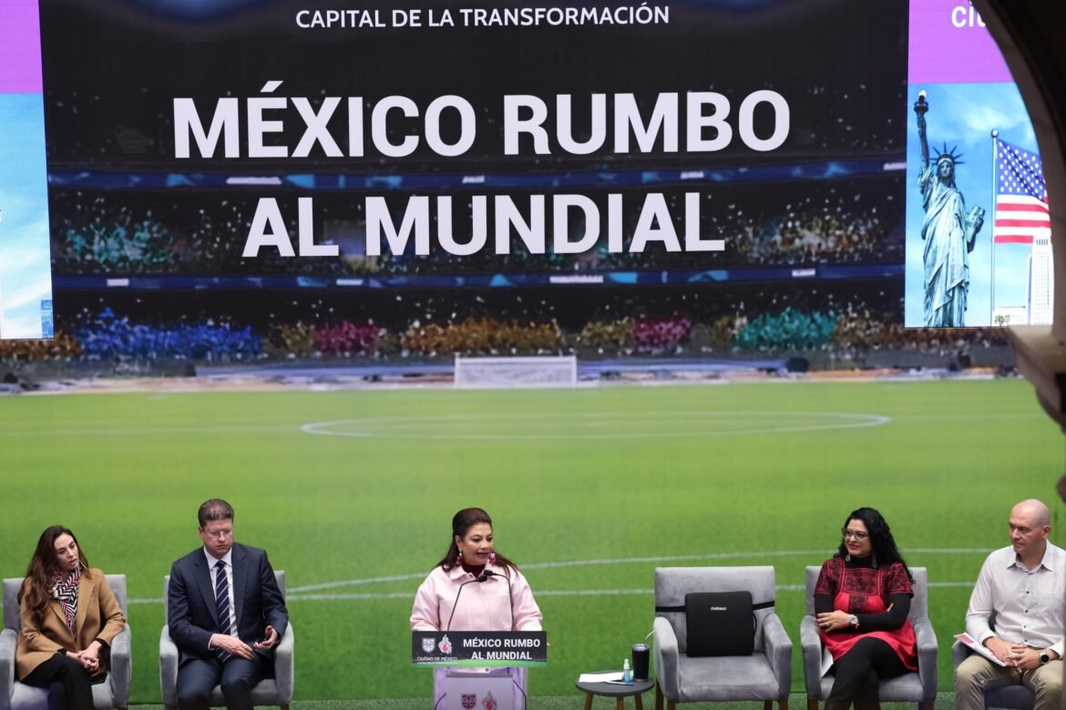 La CDMX está lista para el Mundial de Futbol 2026