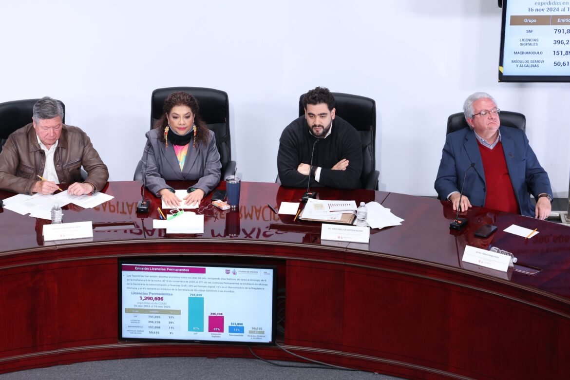 Anuncia Brugada ampliación del programa de Licencia Permanente en 2026