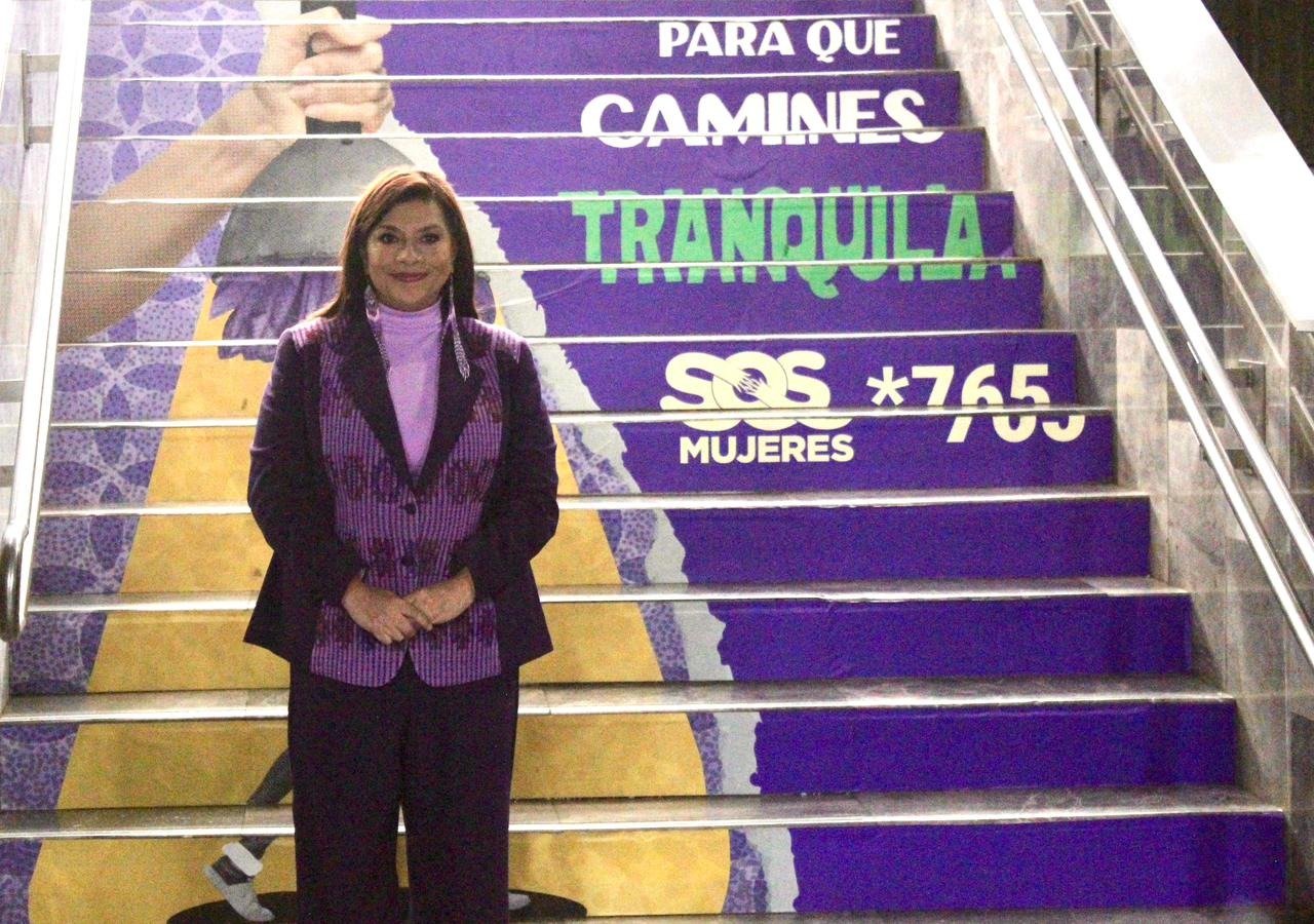 Clara Brugada pone en marcha la campaña “Si te tocan nos toca”