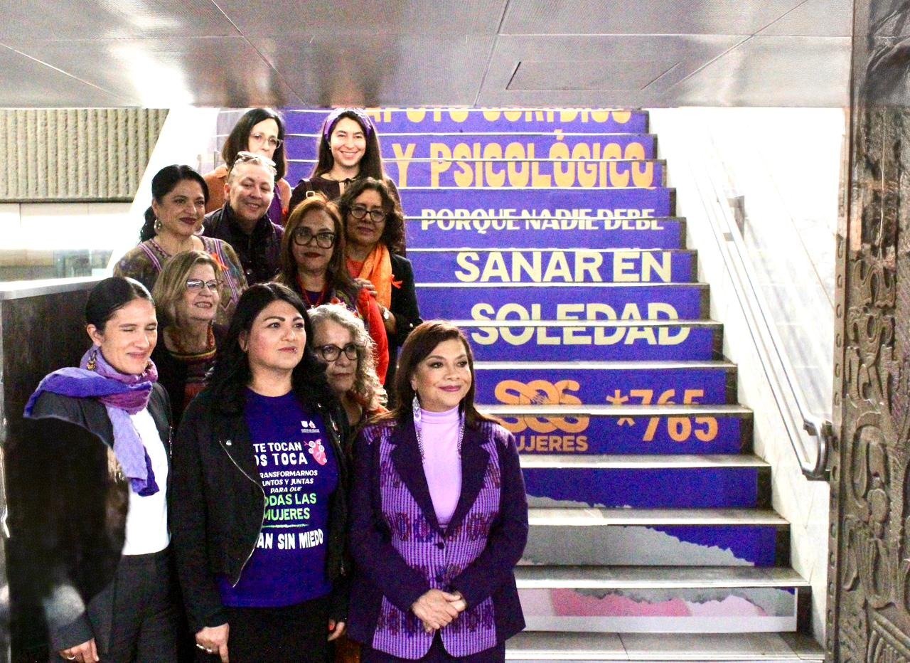 Clara Brugada pone en marcha la campaña “Si te tocan nos toca”