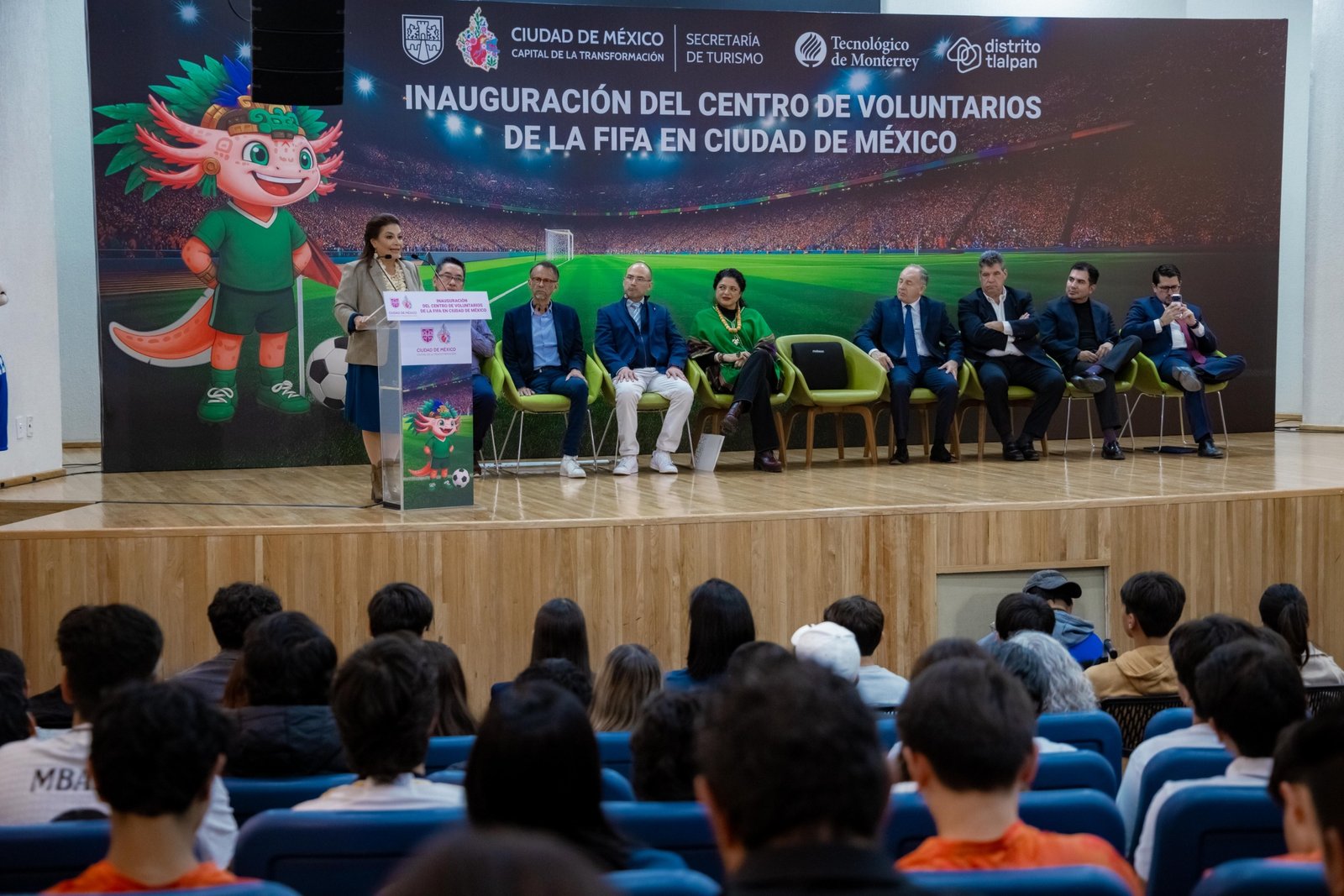 Inauguran Centro de Voluntariado de la FIFA rumbo al Mundial 2026