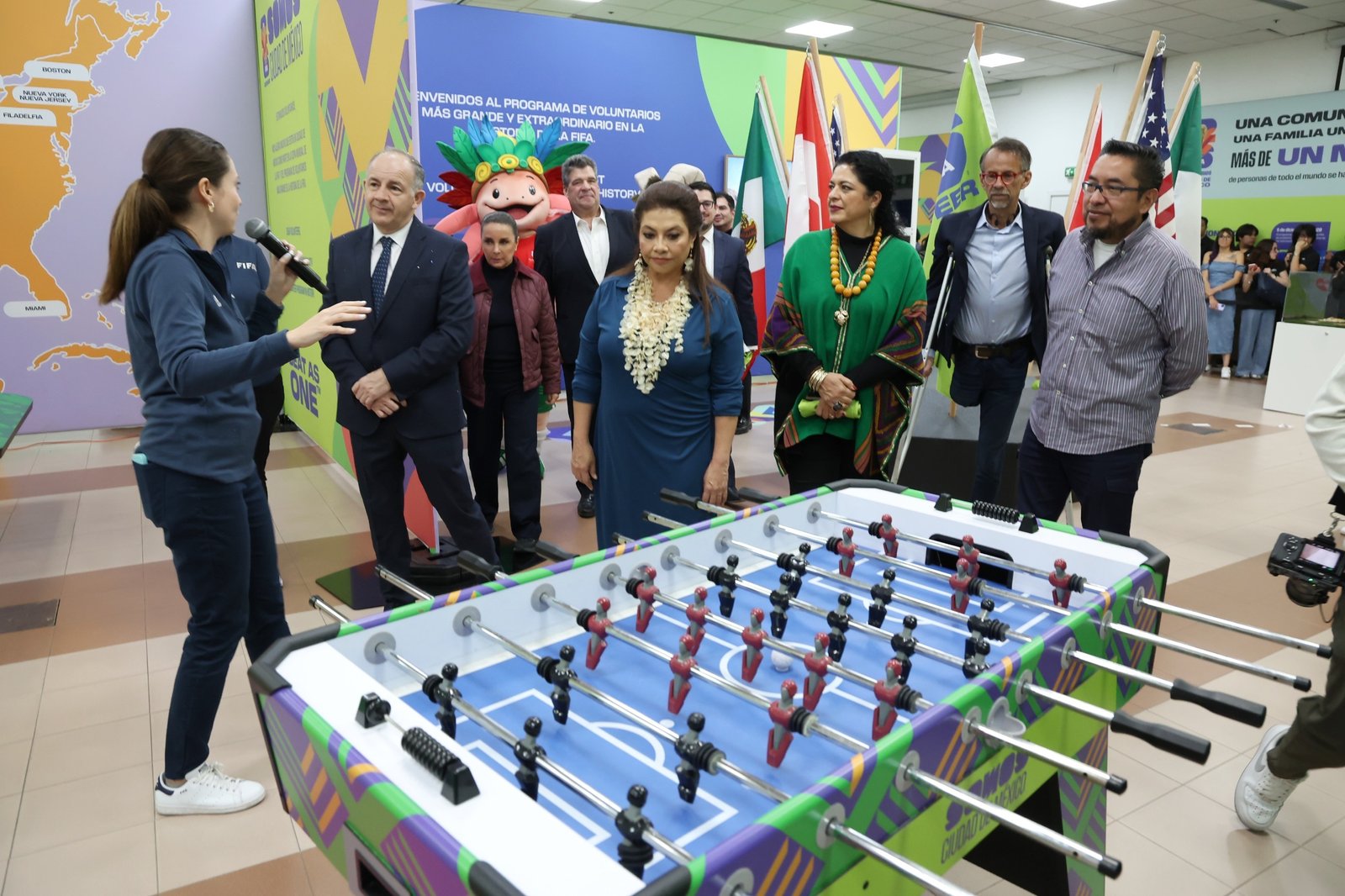 Inauguran Centro de Voluntariado de la FIFA rumbo al Mundial 2026