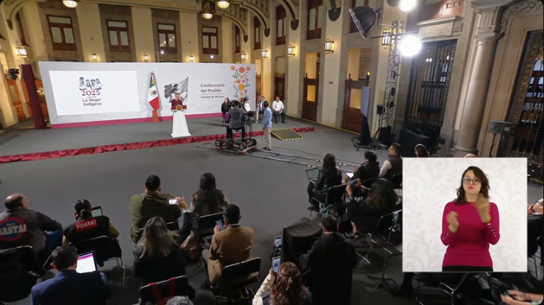 Conferencia de la presidenta Sheinbaum Pardo