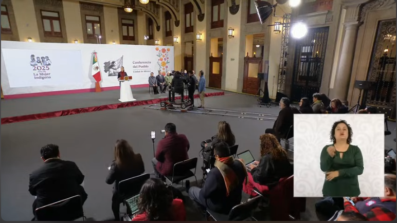 Conferencia de la presidenta Sheinbaum Pardo