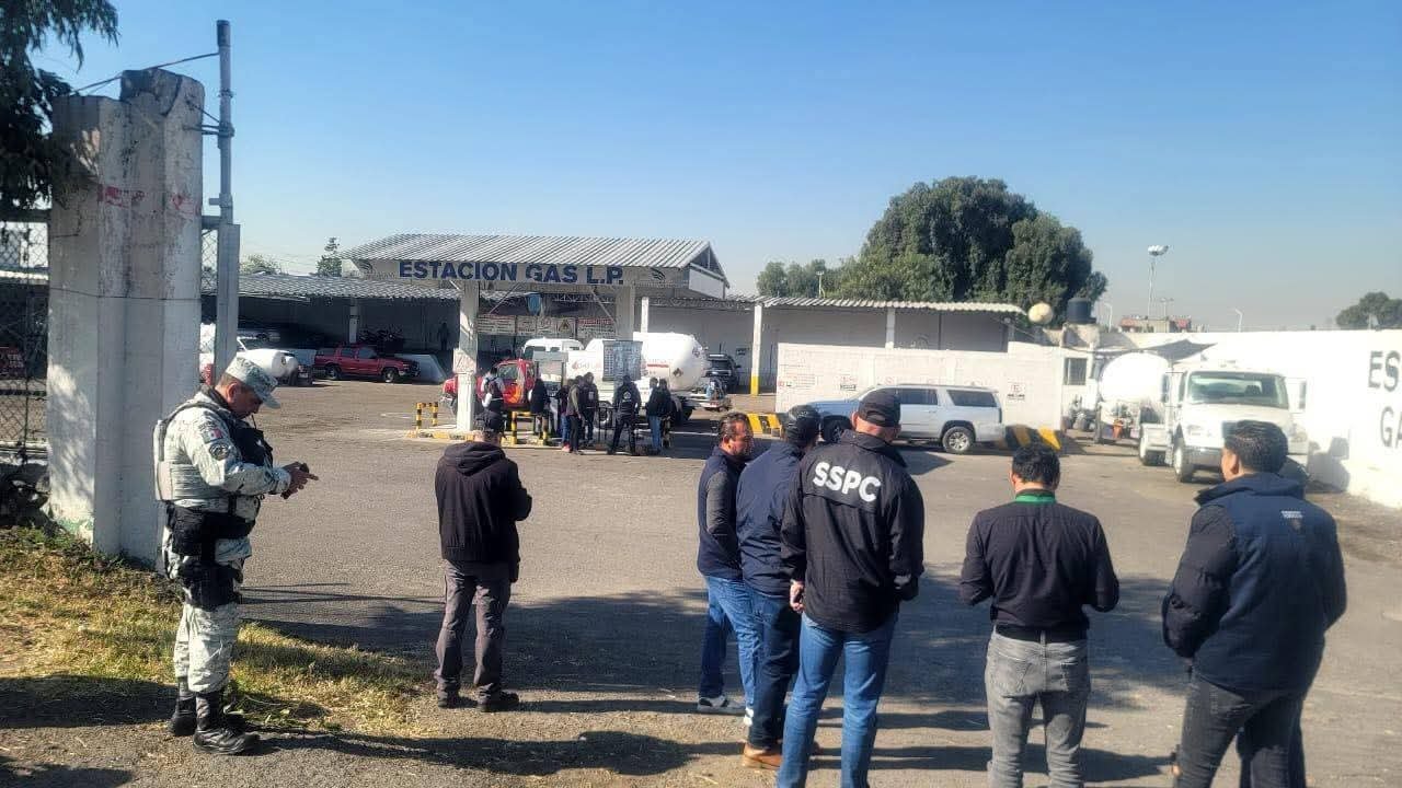Clausuran tres gaseras pirata en Texcoco; operaban sin permisos y con alto riesgo