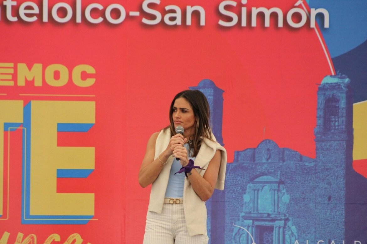 Ale Rojo de la Vega inicia gira de rendición de cuentas; "Cuauhtémoc late como nunca"