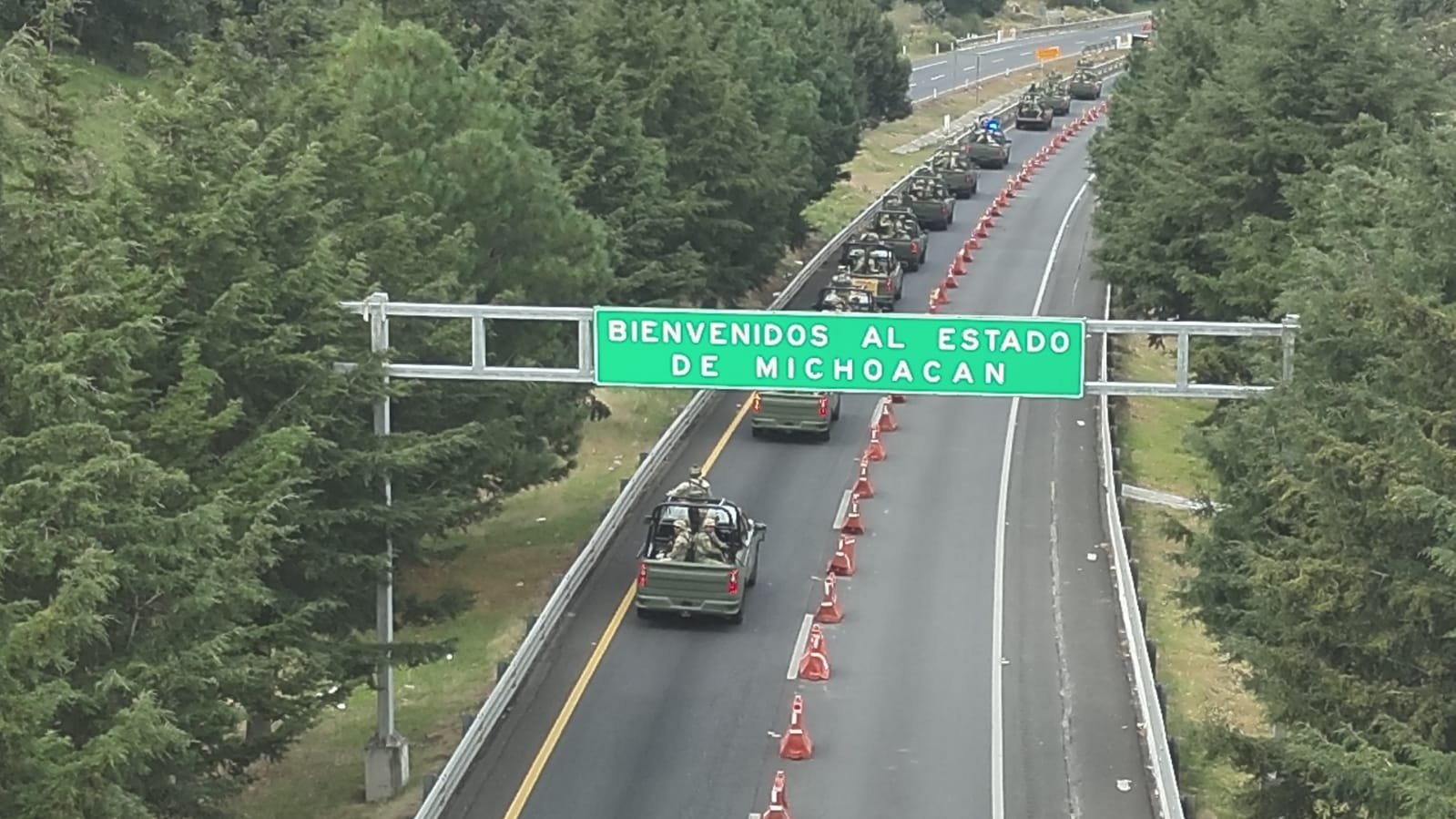 Guardia Nacional, Ejército y Fuerza Aérea Mexicana refuerzan seguridad en Michoacán con Operación “Paricutín”