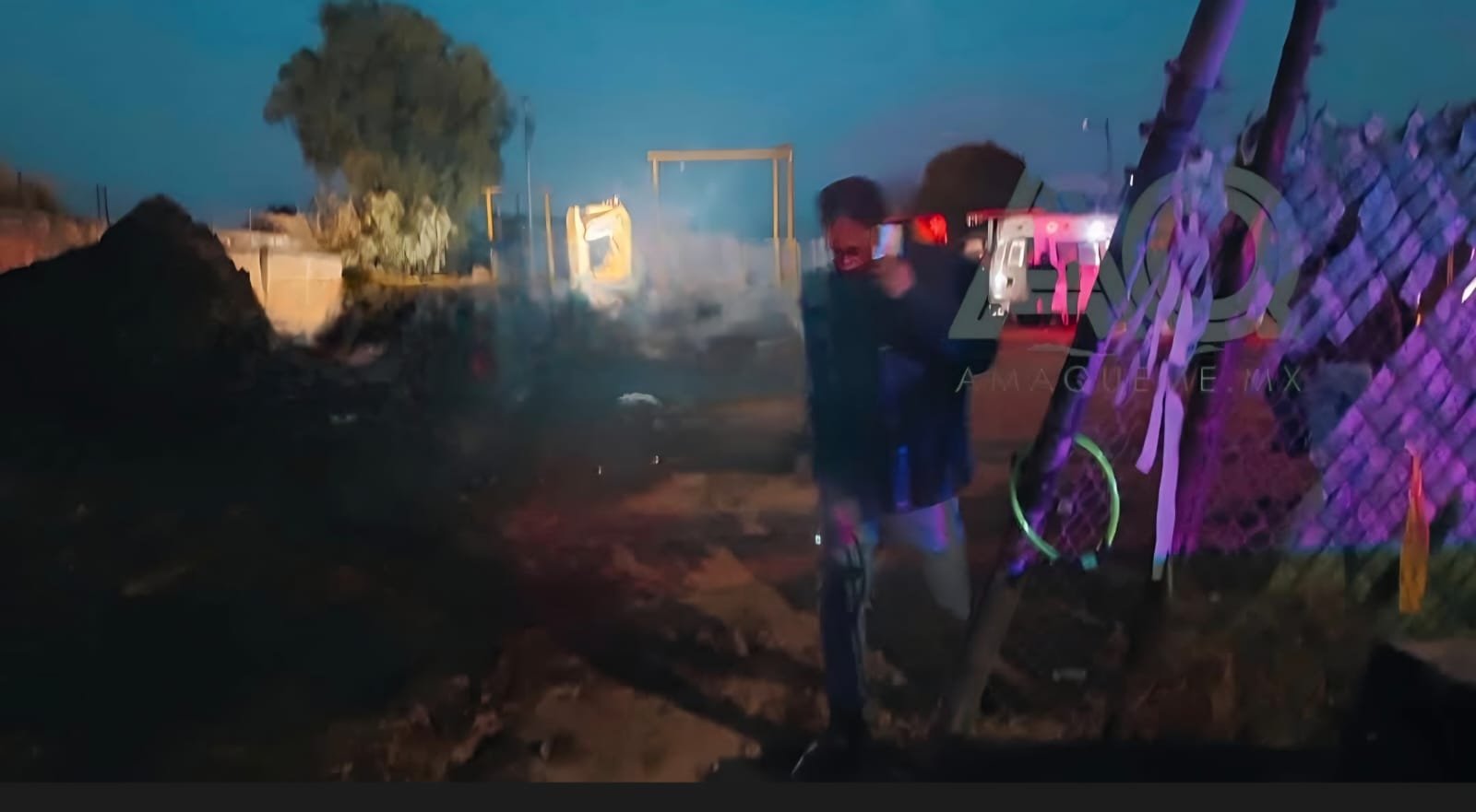 Colapsa colector en Ixtapaluca; mueren dos trabajadores y uno más resulta herido