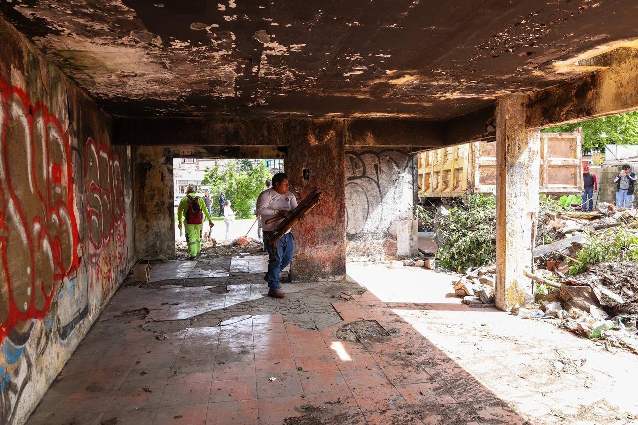 Recupera gobierno de BJ predio abandonado en la SM 24