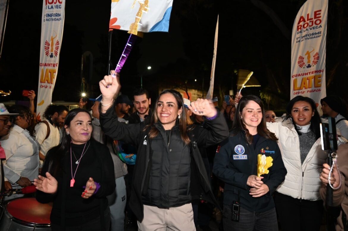 “México se salva con valor”: Ale Rojo de la Vega desde el corazón del Centro Histórico