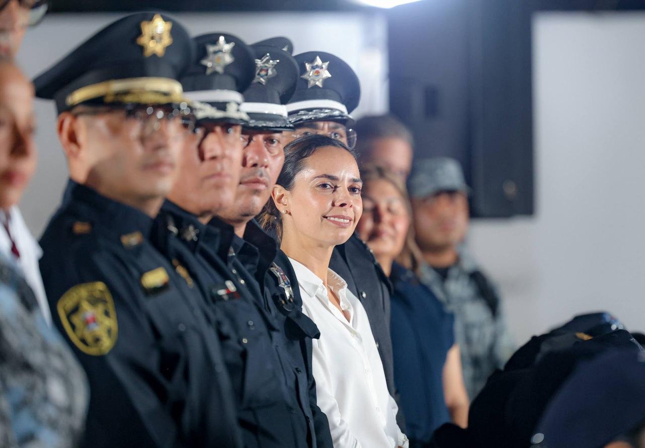 En Cancún damos un paso más hacia hacia la transformación policial: Ana Paty Peralta
