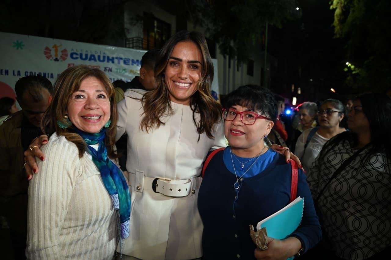 Alcaldía Cuauhtémoc instala 167 nuevas luminarias en Hipódromo Condesa