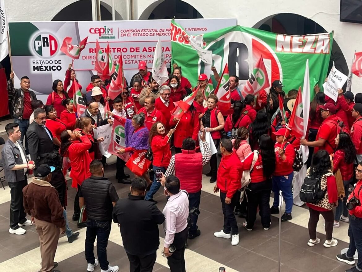 Crisis interna en el PRI de Nezahualcóyotl por imposición de dirigencia